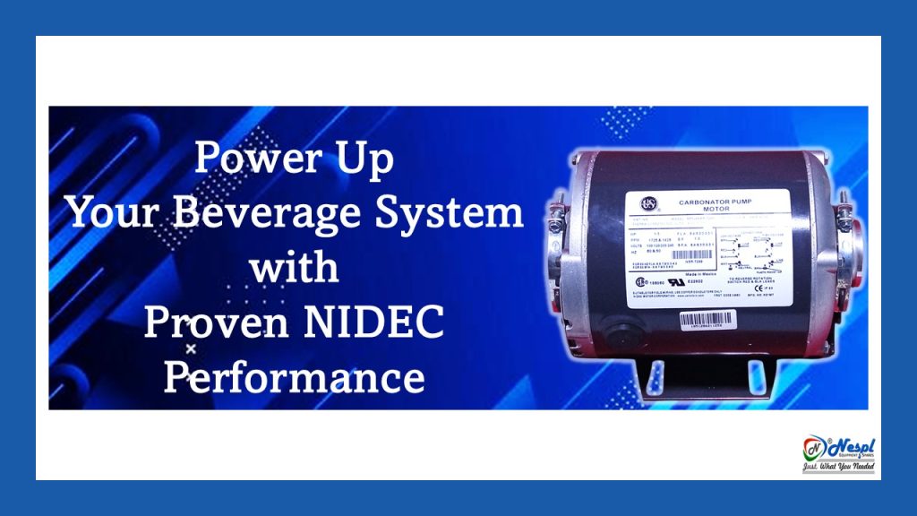 Nidec Carbonator Motor/Pump
